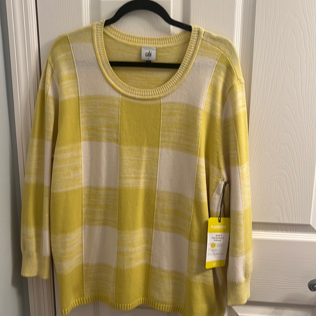 Checkerboard Pullover